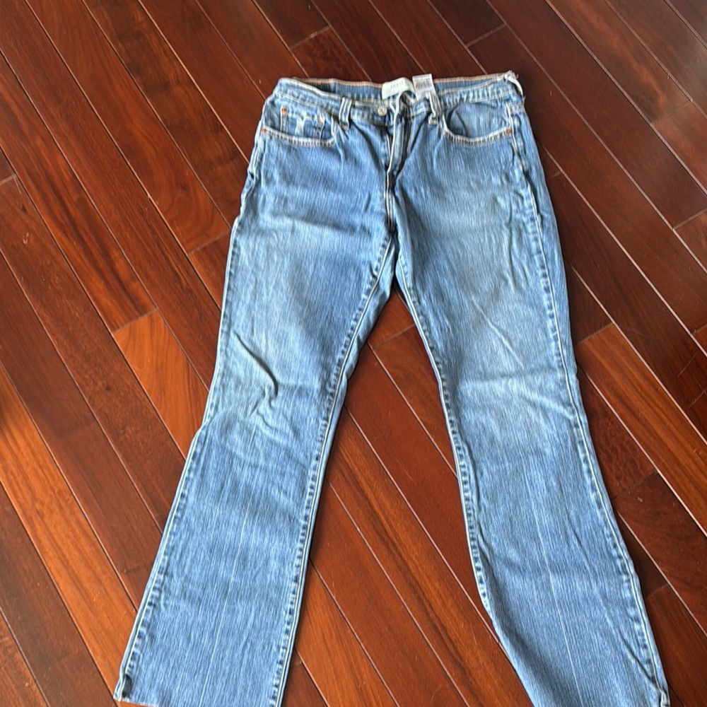 Levi's Blue Boot Cut Jeans Classic Denim